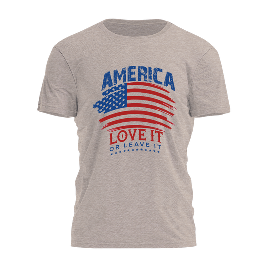 I Love My Freedom - Love It Or Leave It Tee - 3928