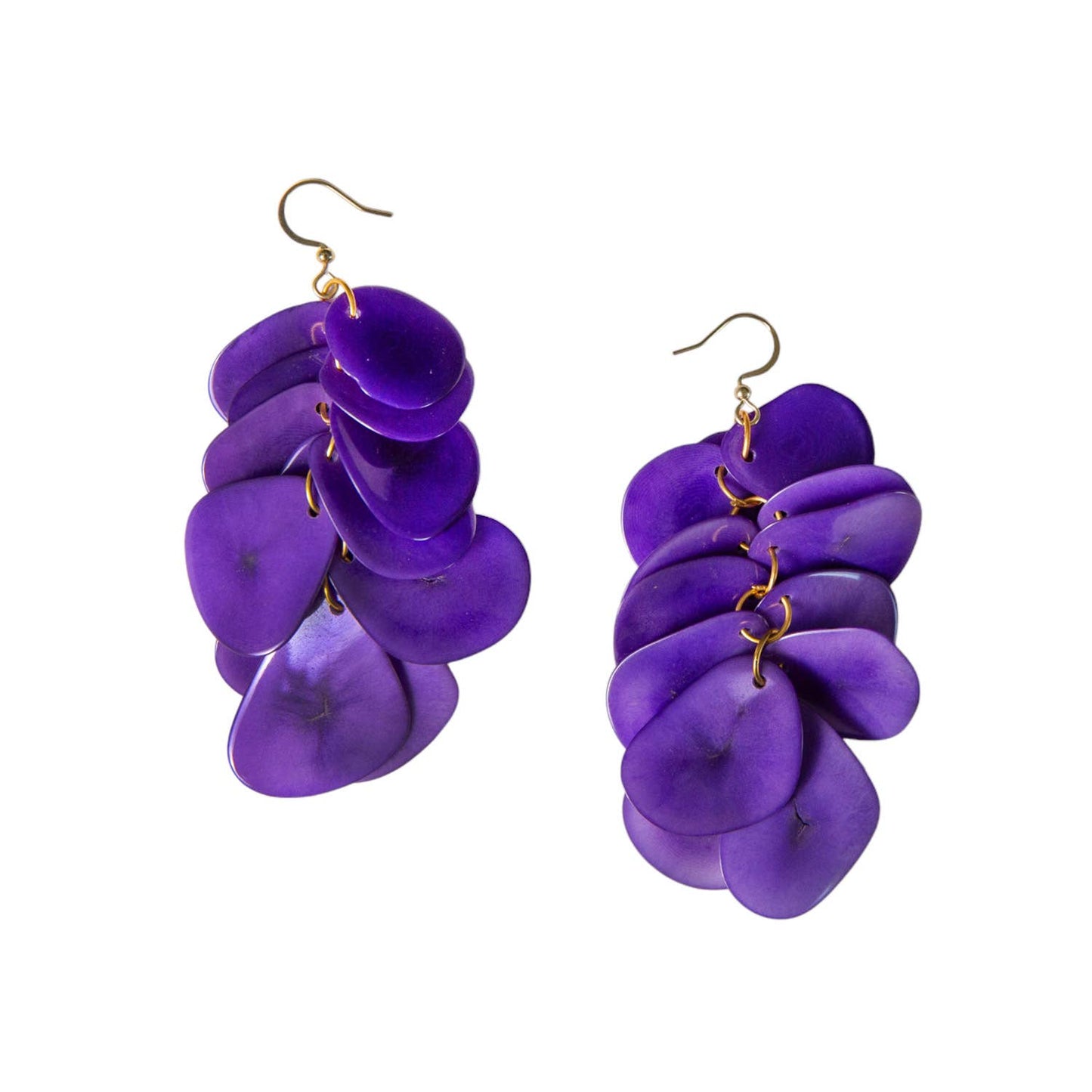 Organic Tagua Jewelry - Bailey Earrings