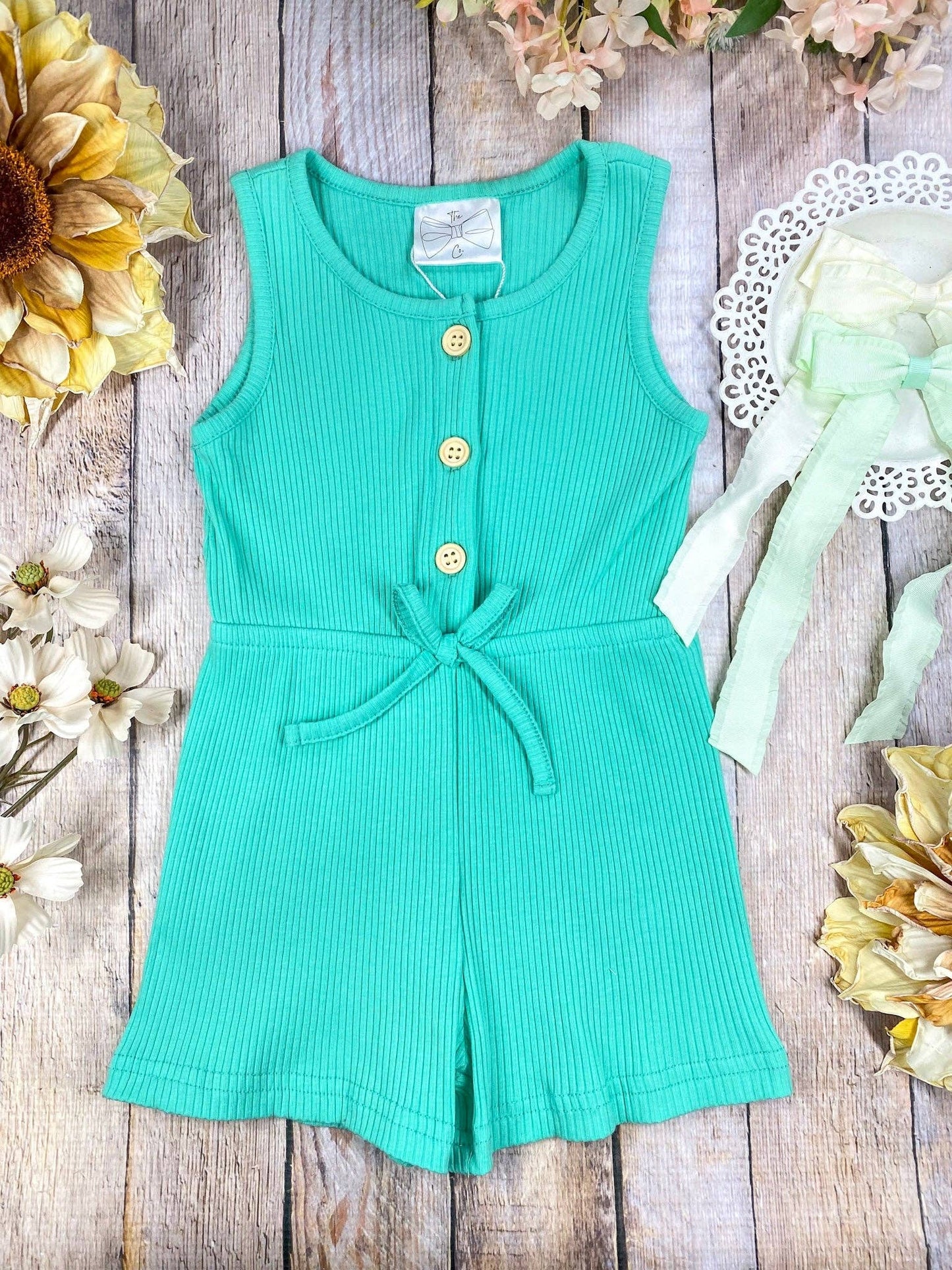 The Hair Bow Company - Essential Everyday Cotton Romper