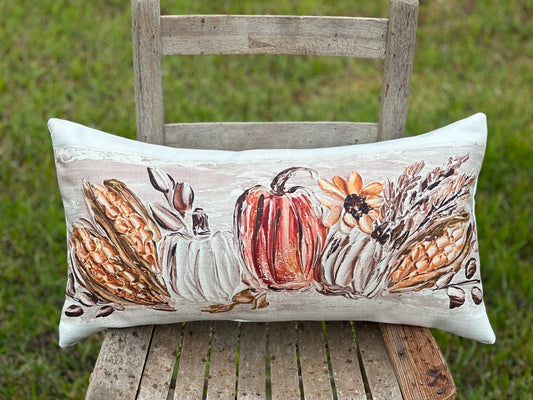 Southern Cotton Mill - GA Corn & Pumpkin  Lumbar