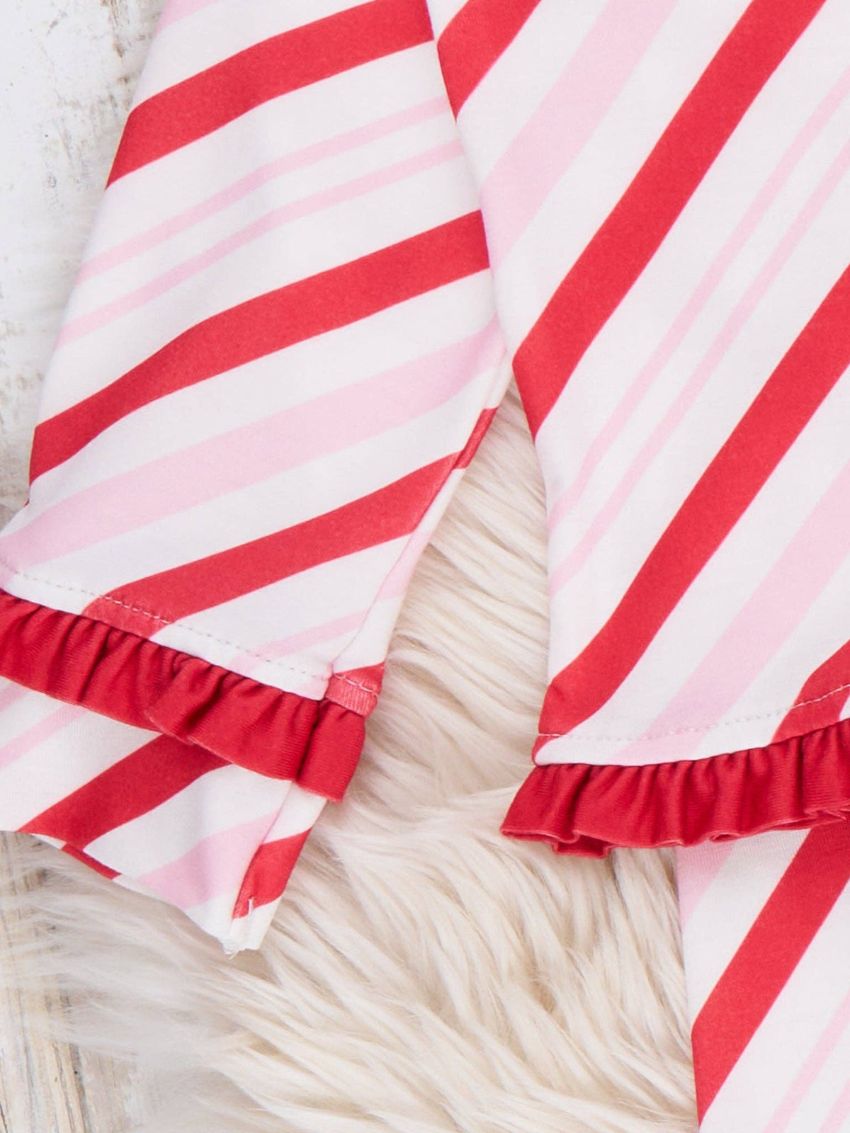 Marie Nicole Clothing - Peppermint Stripe Pajamas