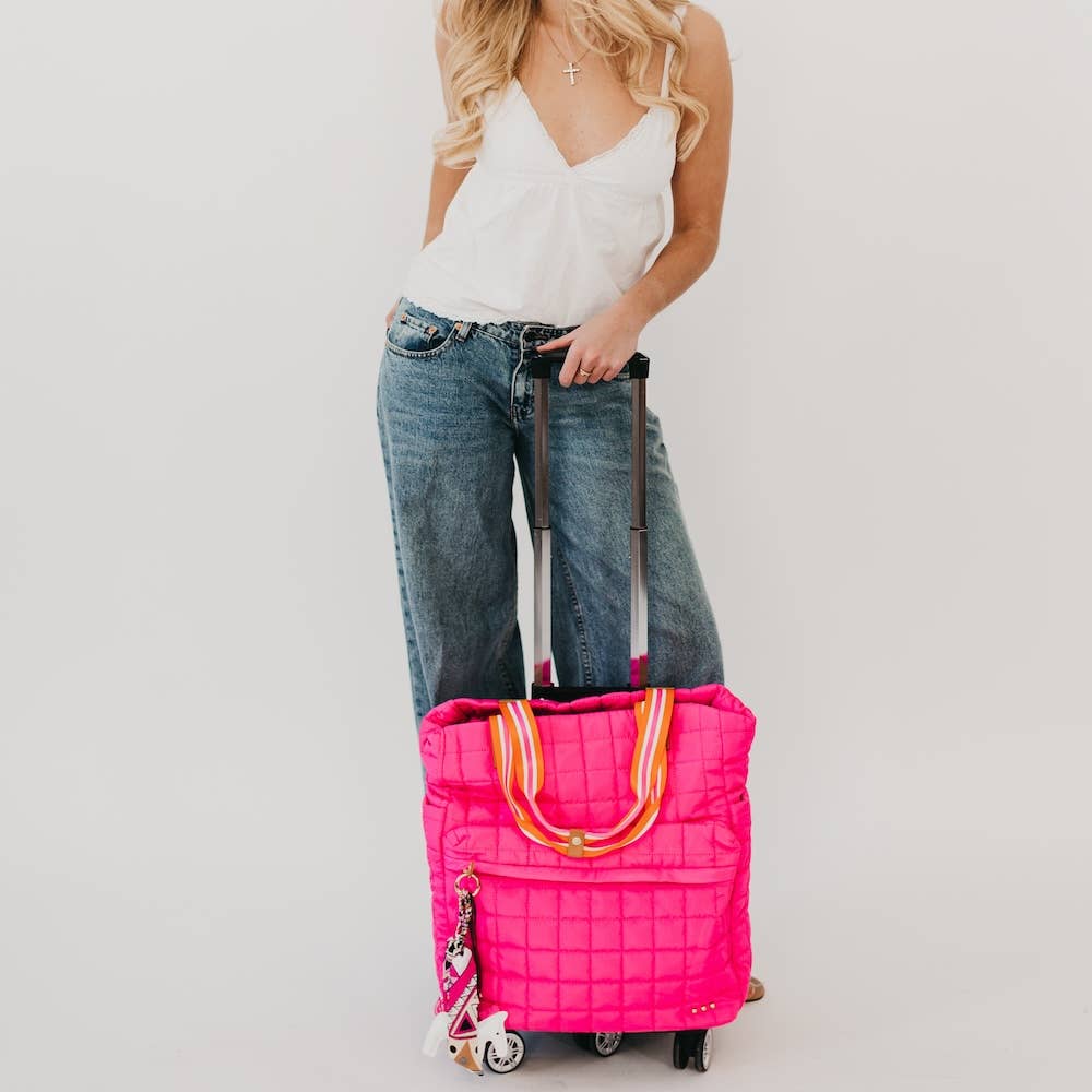 Pretty Simple - Tenley Quilted Tote Roller Bag