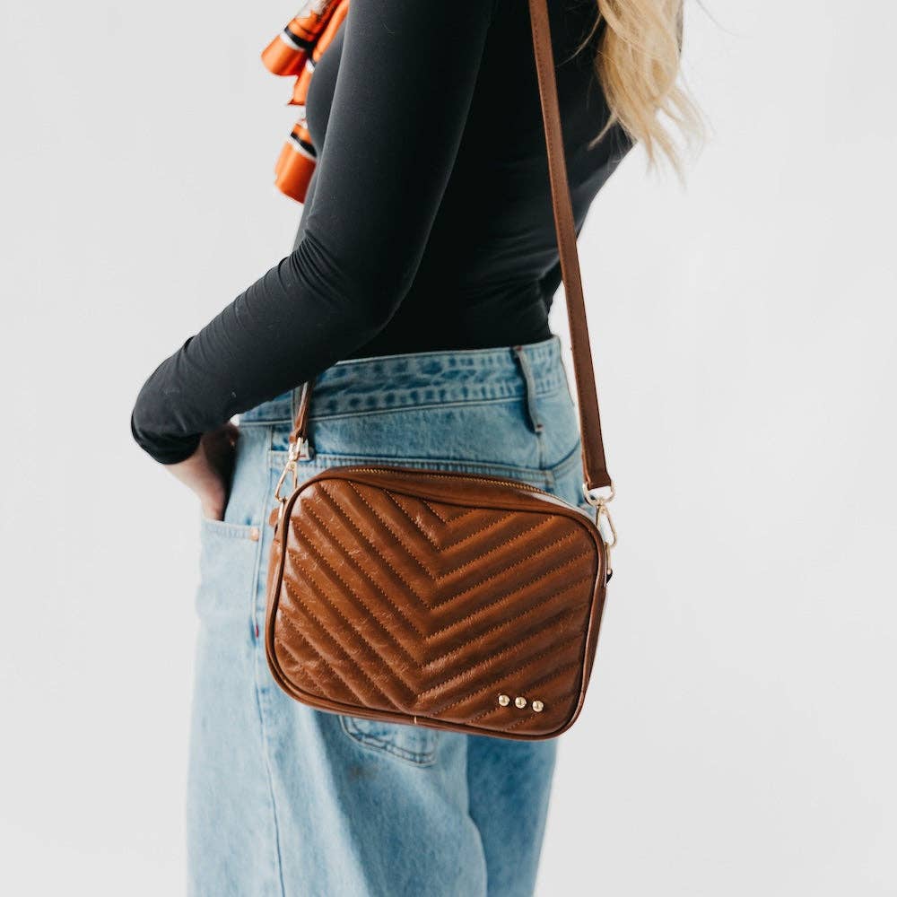 Pretty Simple - Coco Quilted Camera Crossbody Bag