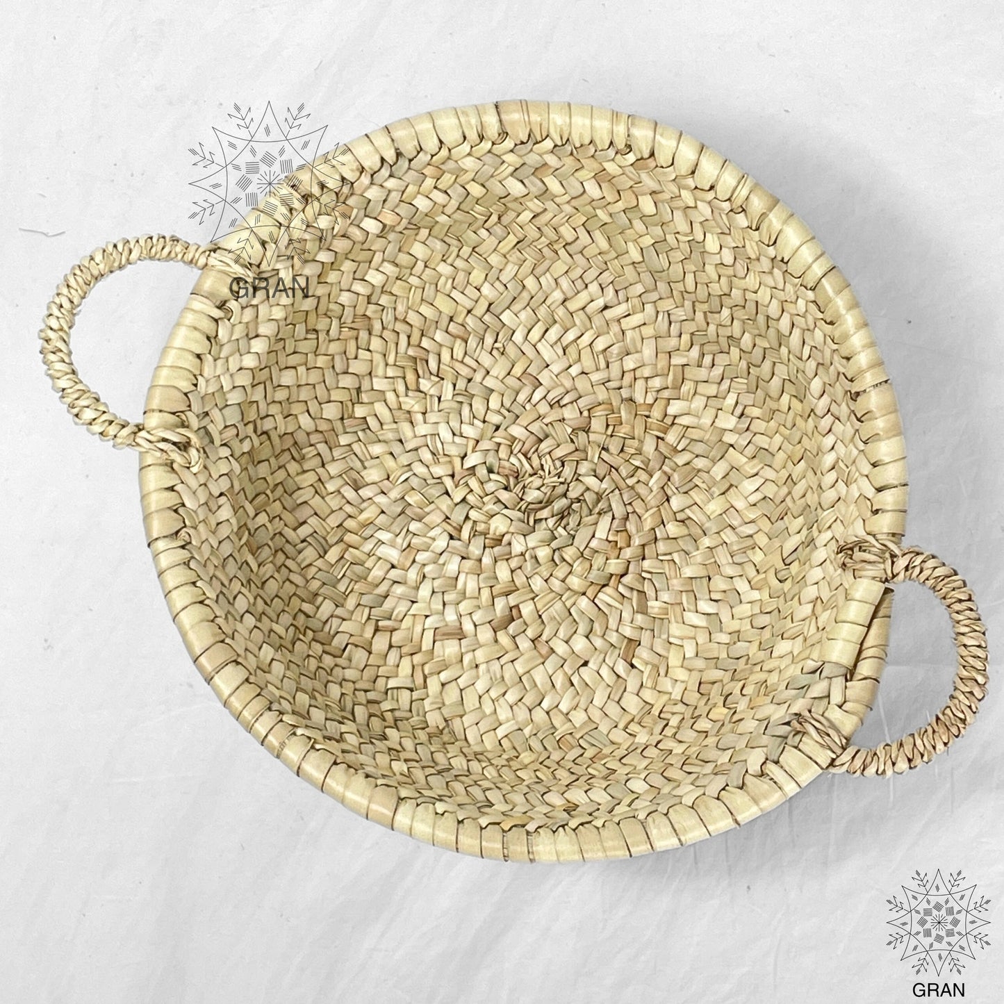 Gran Wholesale - Moroccan Straw Woven Plate, Handcrafted Wicker Plates
