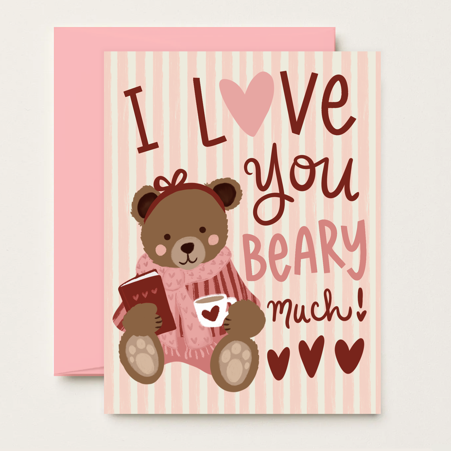 Makerie Day - Teddy Bear | Valentine | Greeting Card