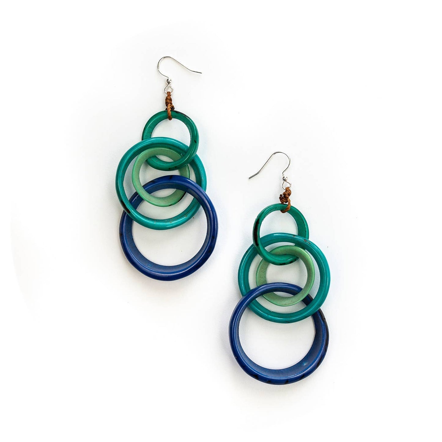 Organic Tagua Jewelry - Yazmine Earrings