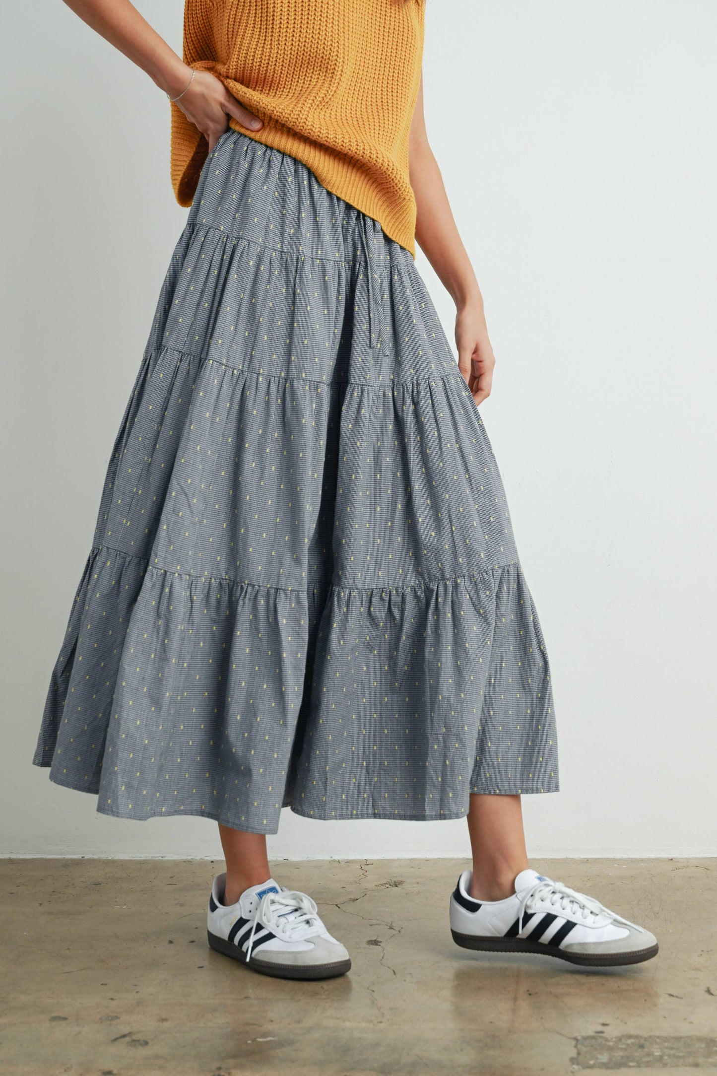 BUTTERMELON - Flowy Maxi Skirt - BMS7624