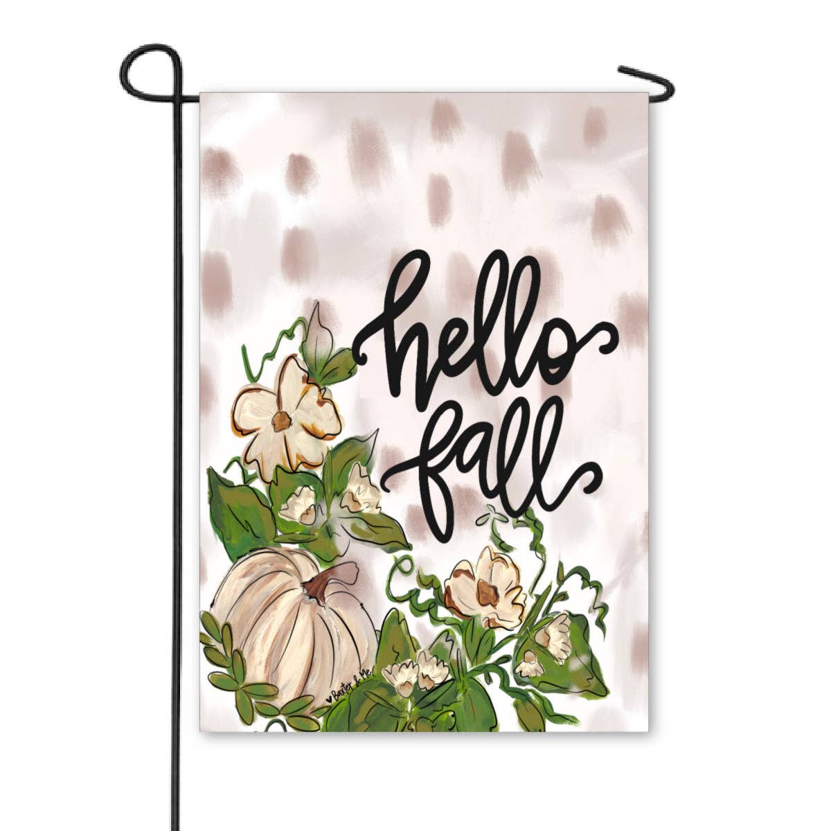 Baxter & Me - Cottonwood Fall Garden Flag