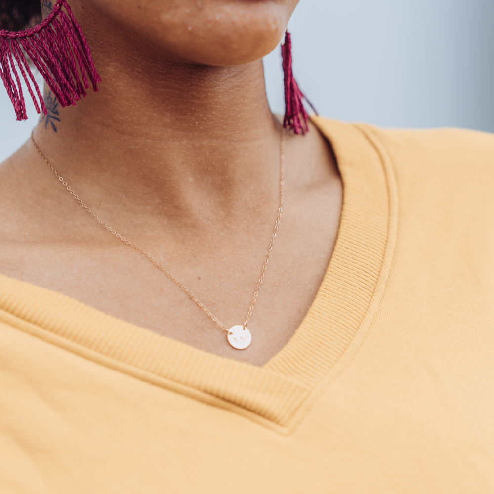 Hope + Vine - Abide Necklace - Gold