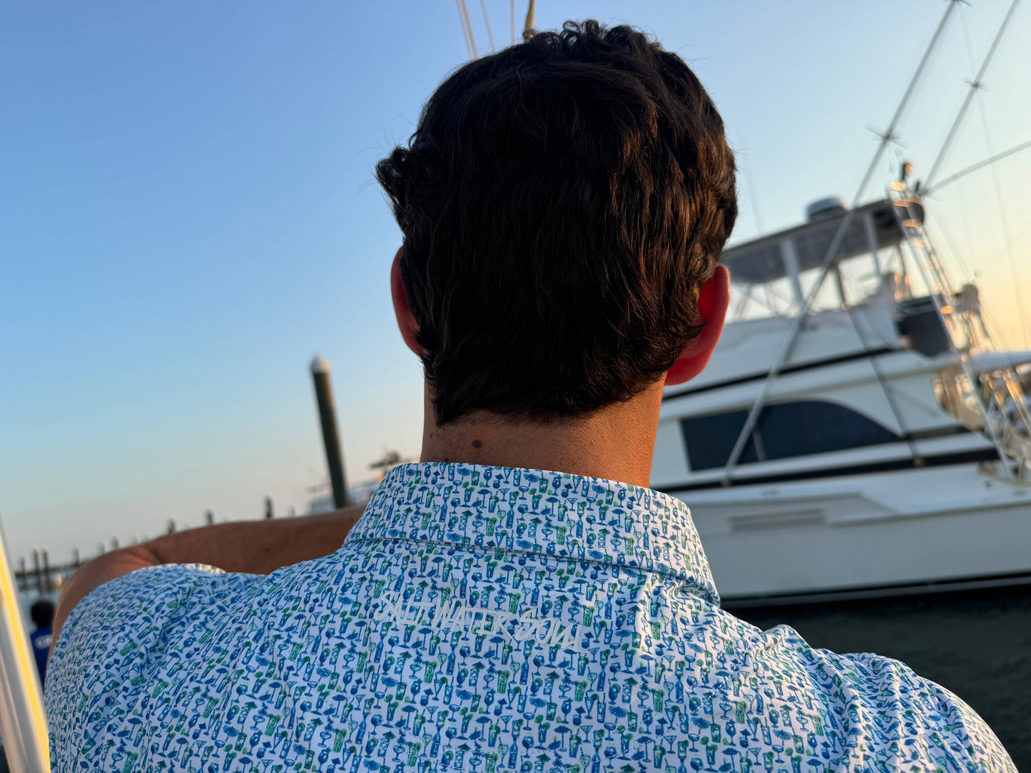 SALT WATER SOUL - Sip Happens Polo