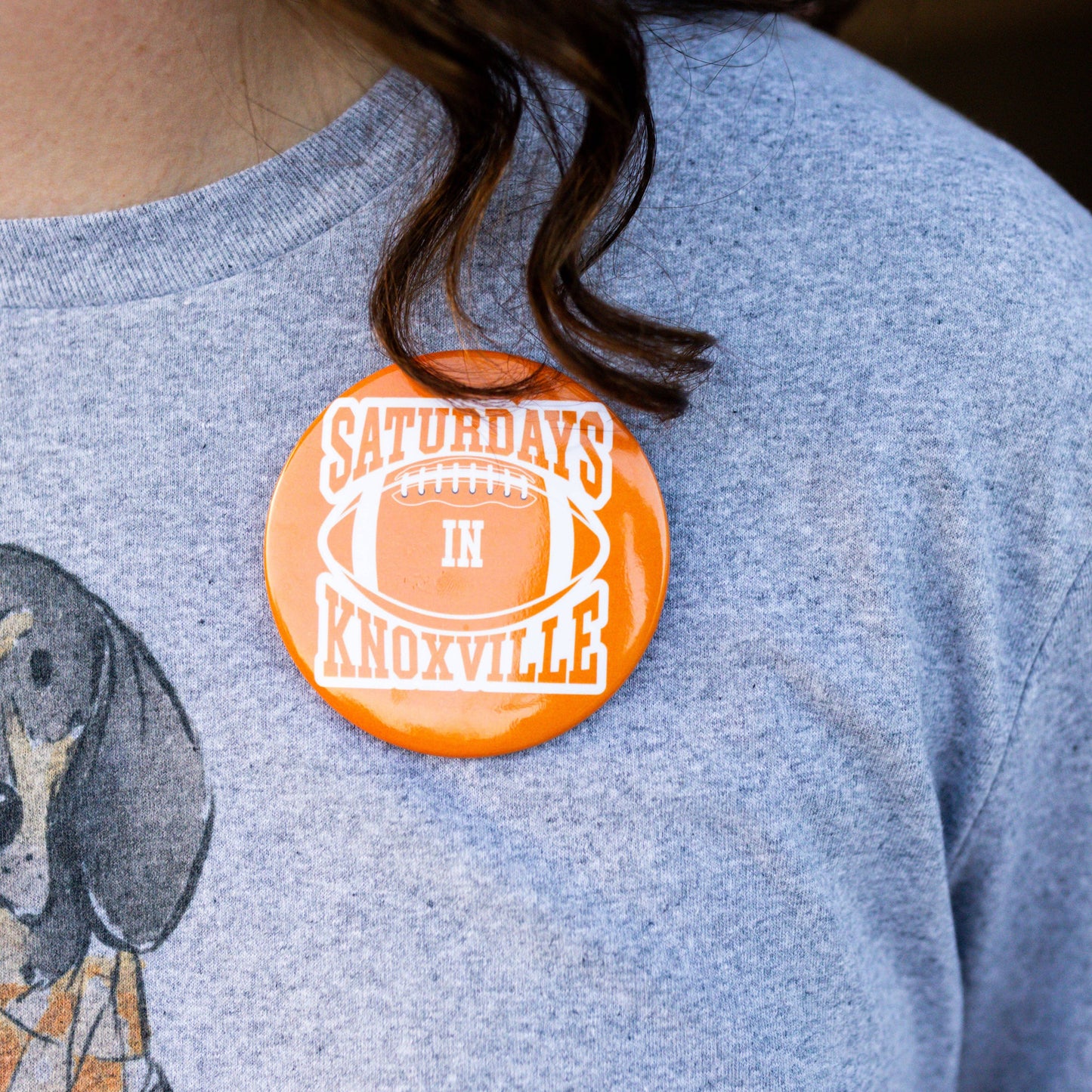 Barrel Down South - Saturdays in Knoxville Button Pin