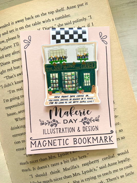 Makerie Day - Spring Shop Around the Corner Magnetic Bookmark