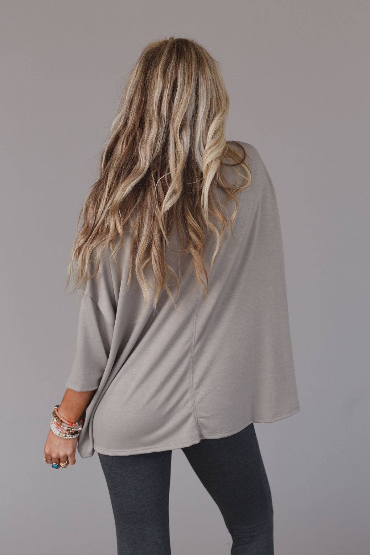 Three Bird Nest - Cozy Cool Oversized Tee - Coco