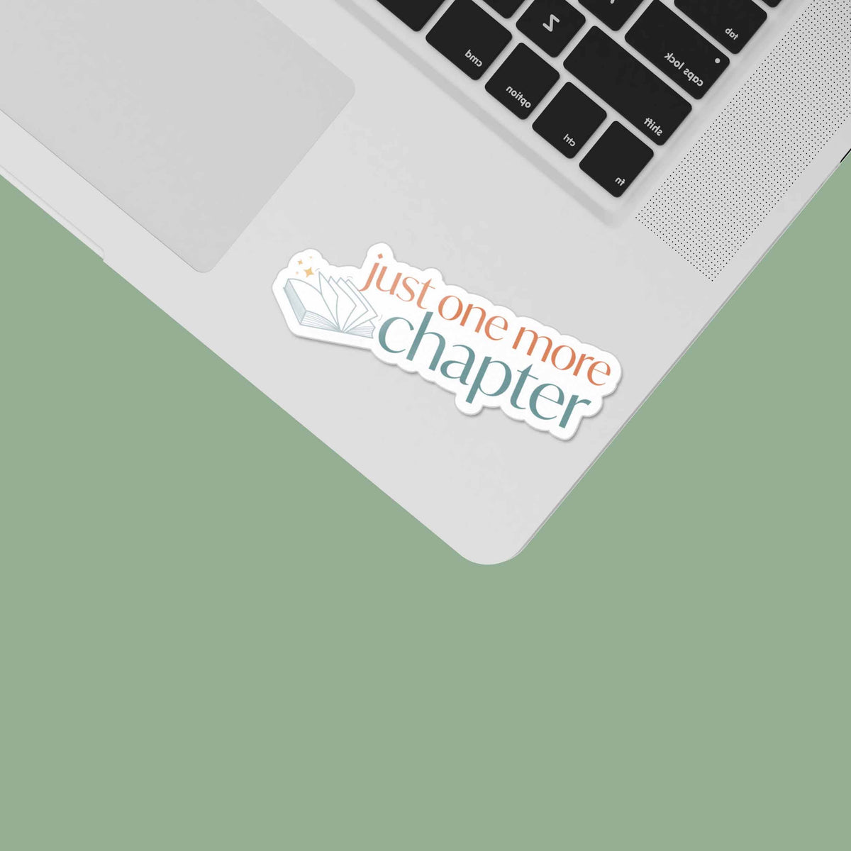 Sentinel Supply - Just One More Chapter Reading Sticker - Funny Book Decal