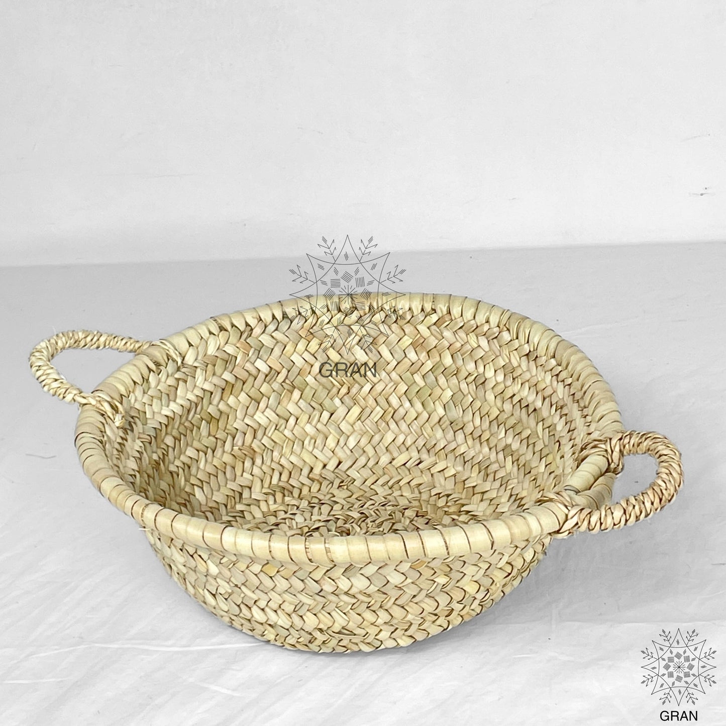 Gran Wholesale - Moroccan Straw Woven Plate, Handcrafted Wicker Plates