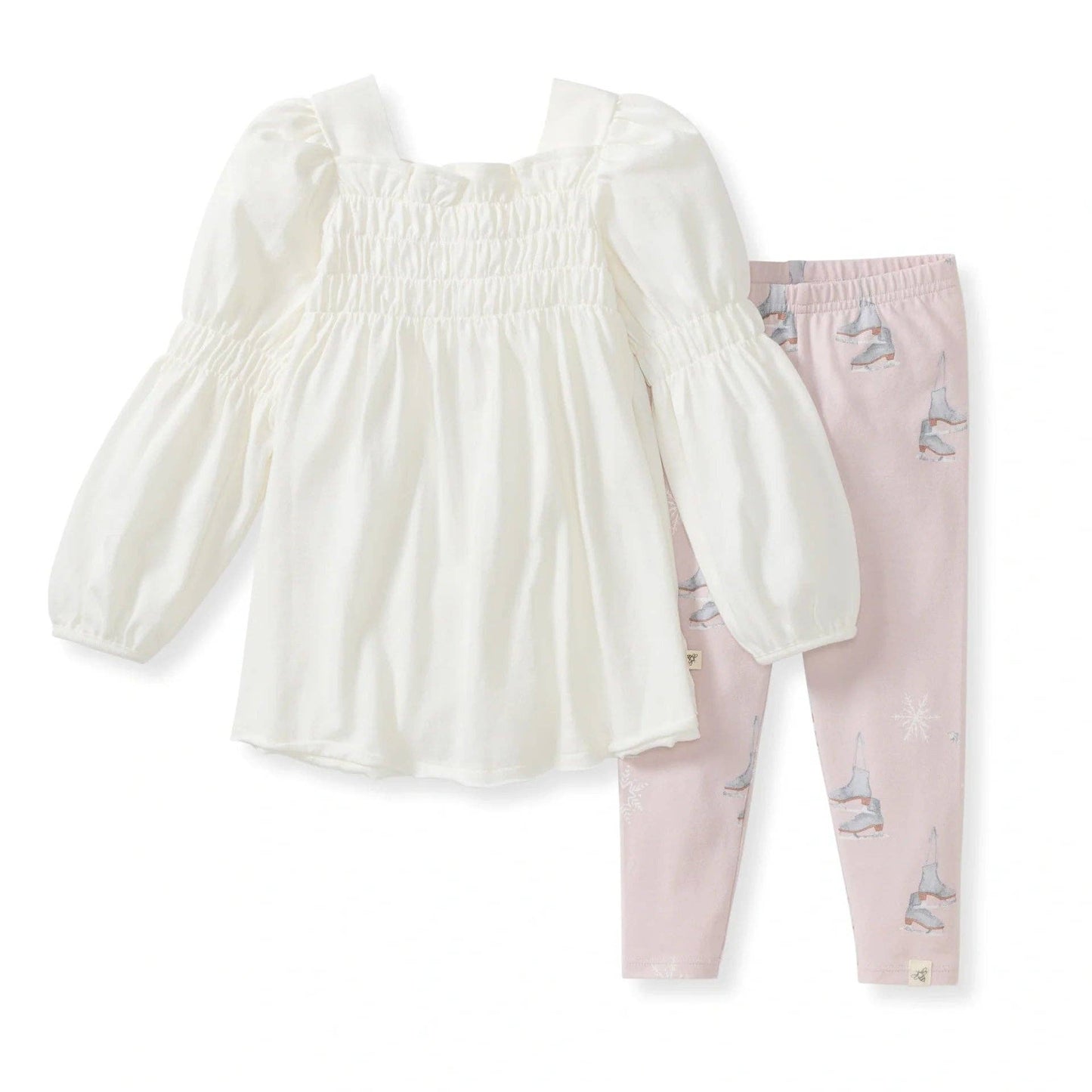 Burt's Bees Baby - Ice Skates Organic Tunic & Pants Set
