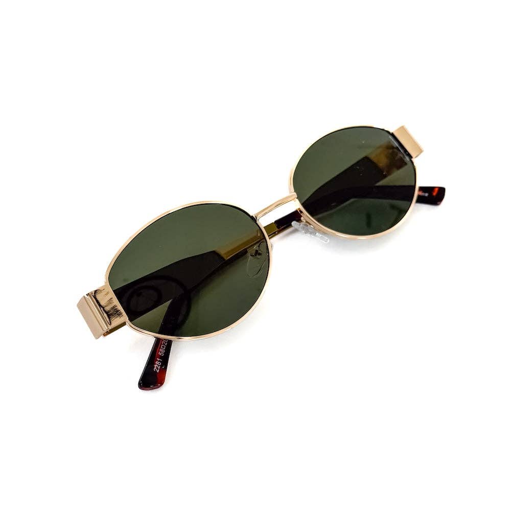 Pretty Simple - Opal Oval Sunglasses