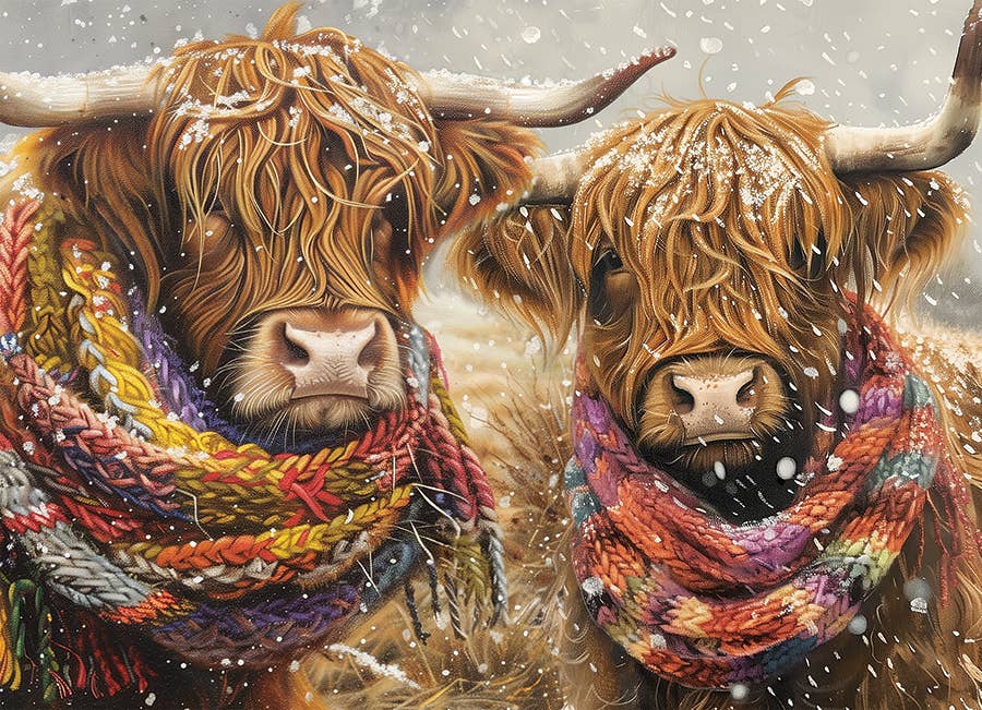 Outset Games and Cobble Hill Puzzles - Brrr! 1000pc puzzle