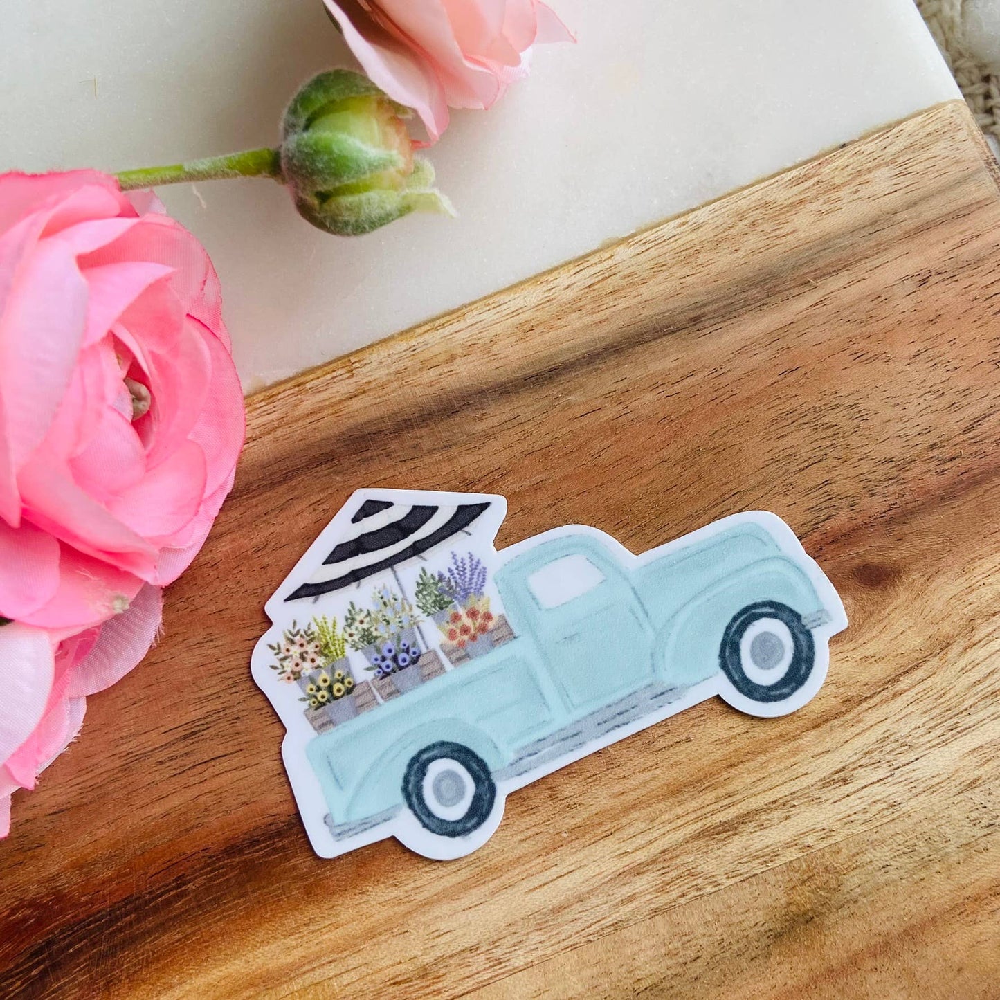 Makerie Day - Flower Truck Sticker
