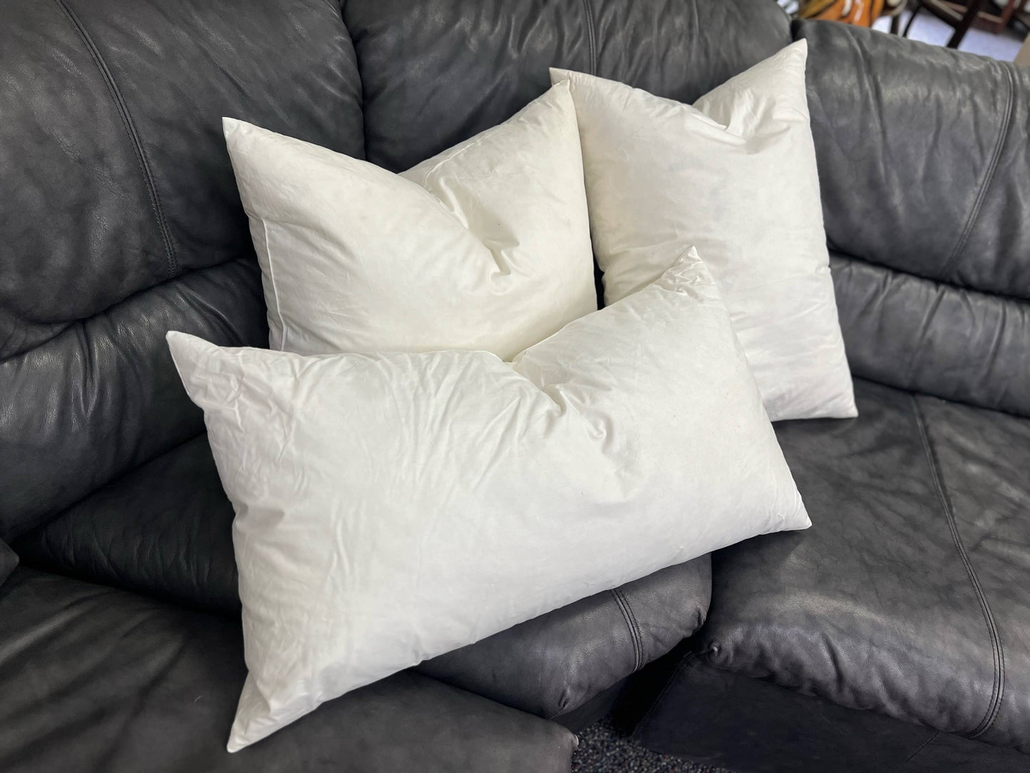 Peking Handicraft - Down Feather Decorative Pillow Inserts - Oblong