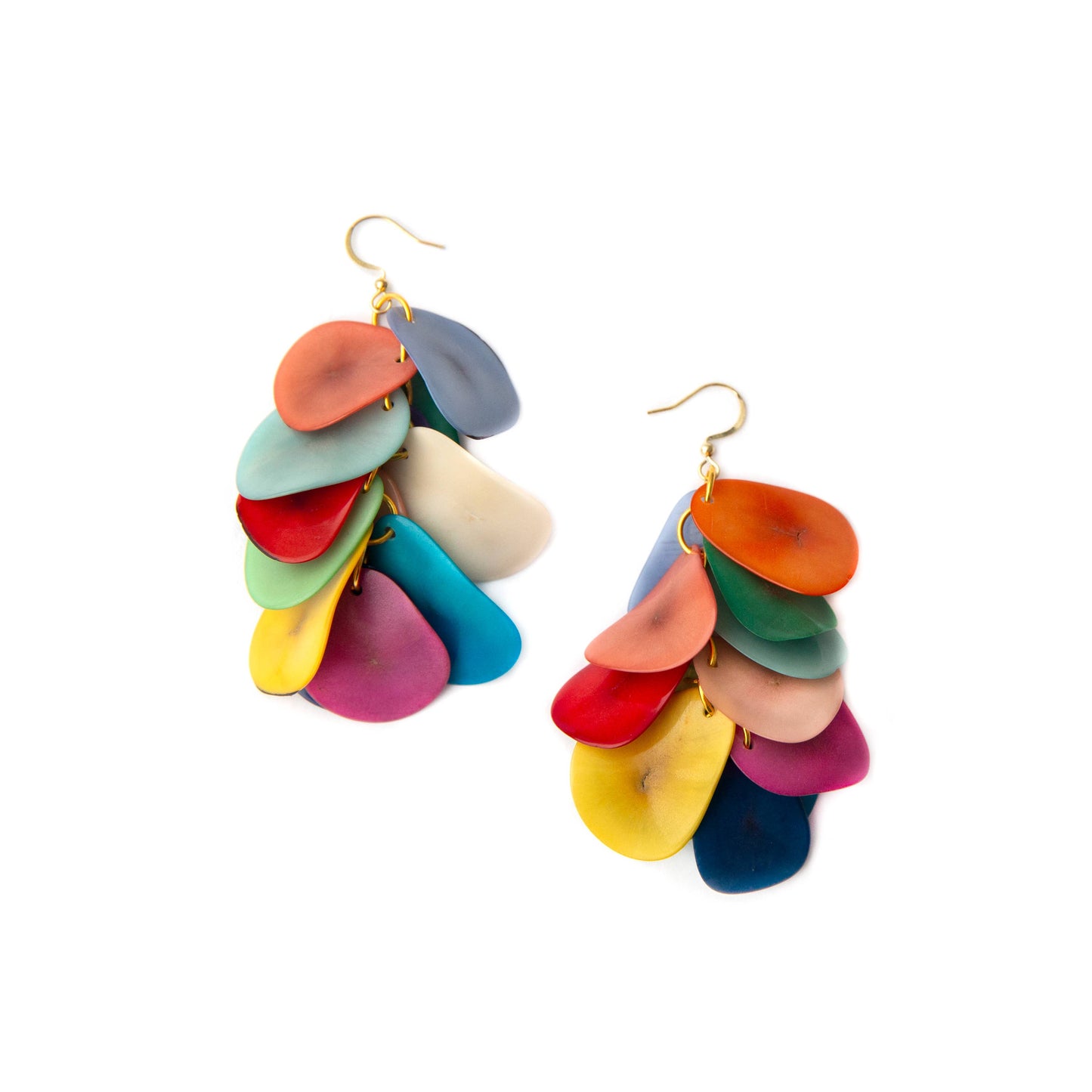 Organic Tagua Jewelry - Bailey Earrings