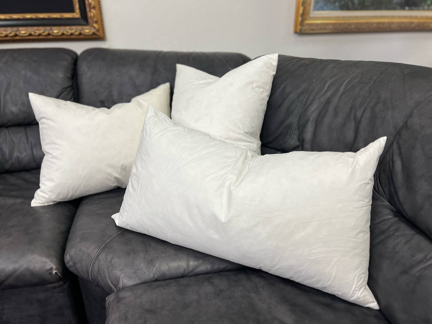 Peking Handicraft - Down Feather Decorative Pillow Inserts - Oblong