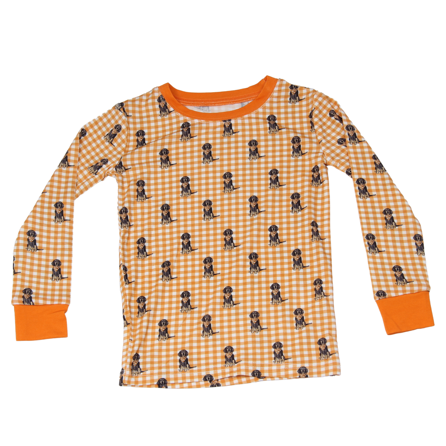 Barrel Down South - Bluetick Coonhound Stripe Unisex Kids Pajamas