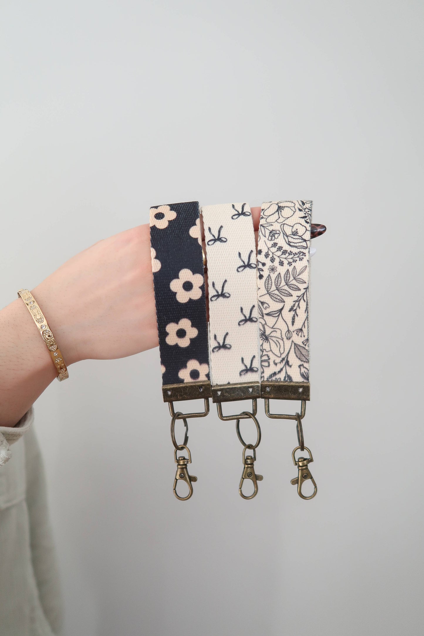 Frederick Family Co. - Canvas Wrist Keychain Lanyard, Key wristlet