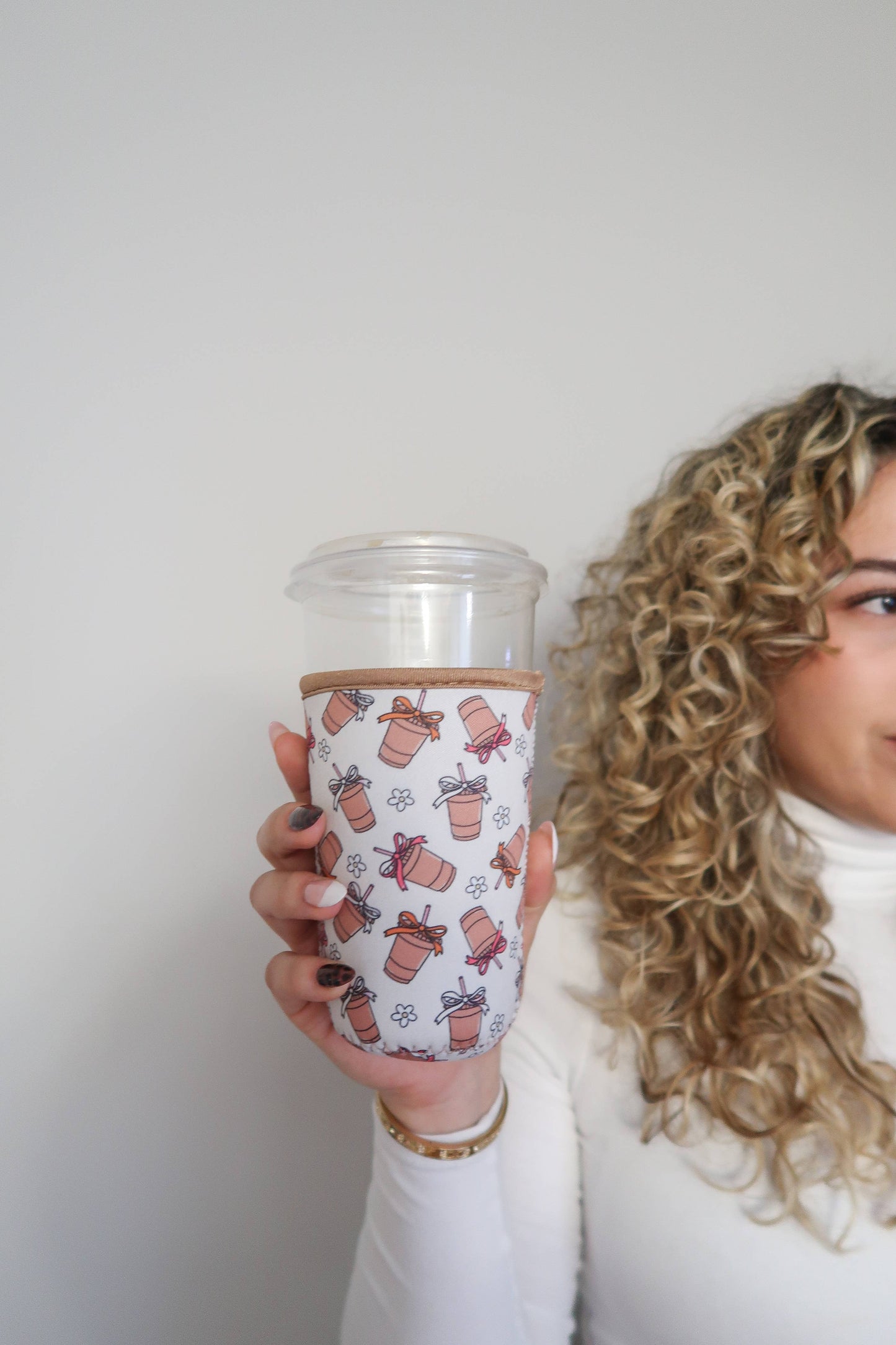 Frederick Family Co. - Iced Coffee Drink Sleeve, Beverage Cup Sleeve,
