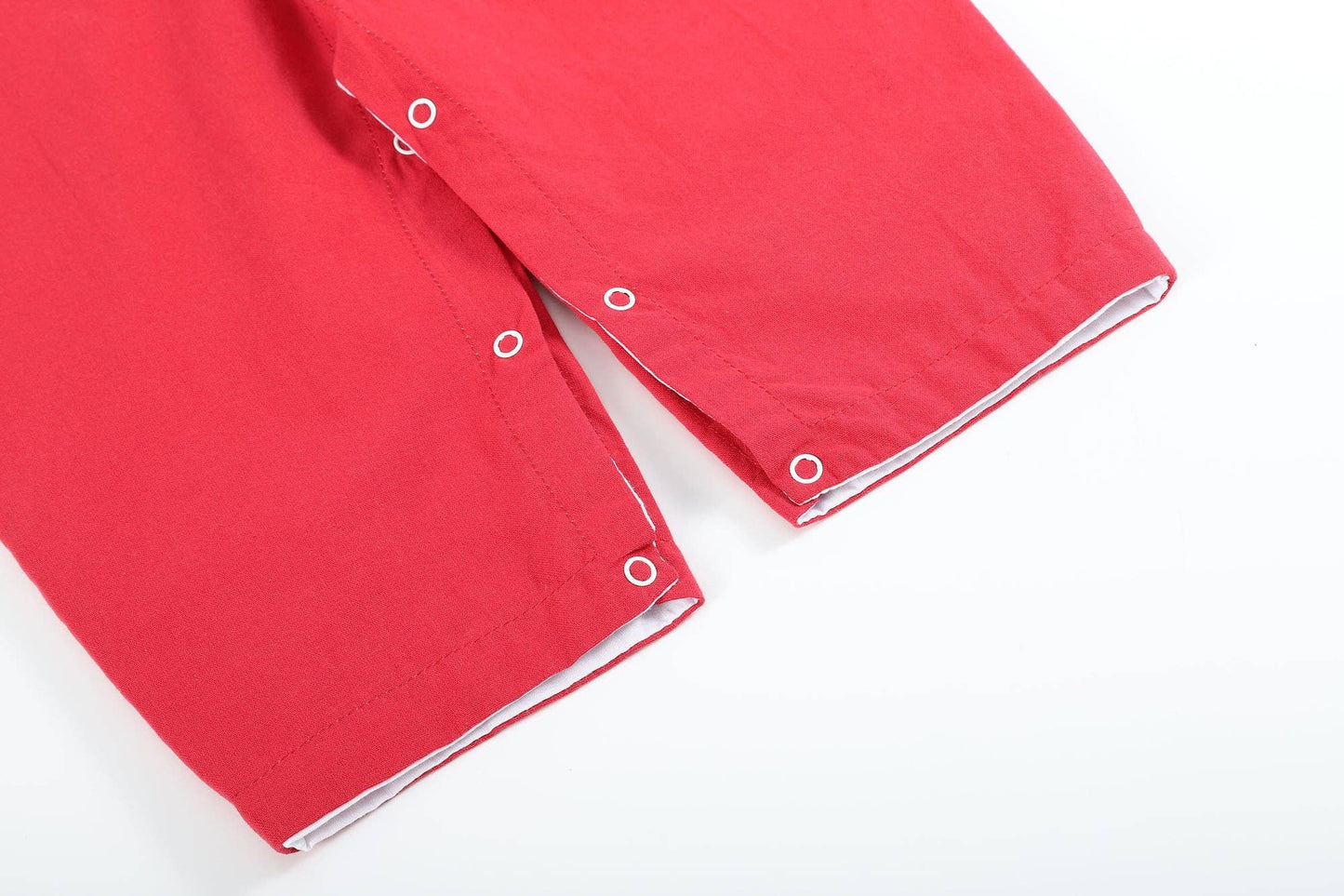 Lil Cactus - Red Reindeer Pocket Overalls