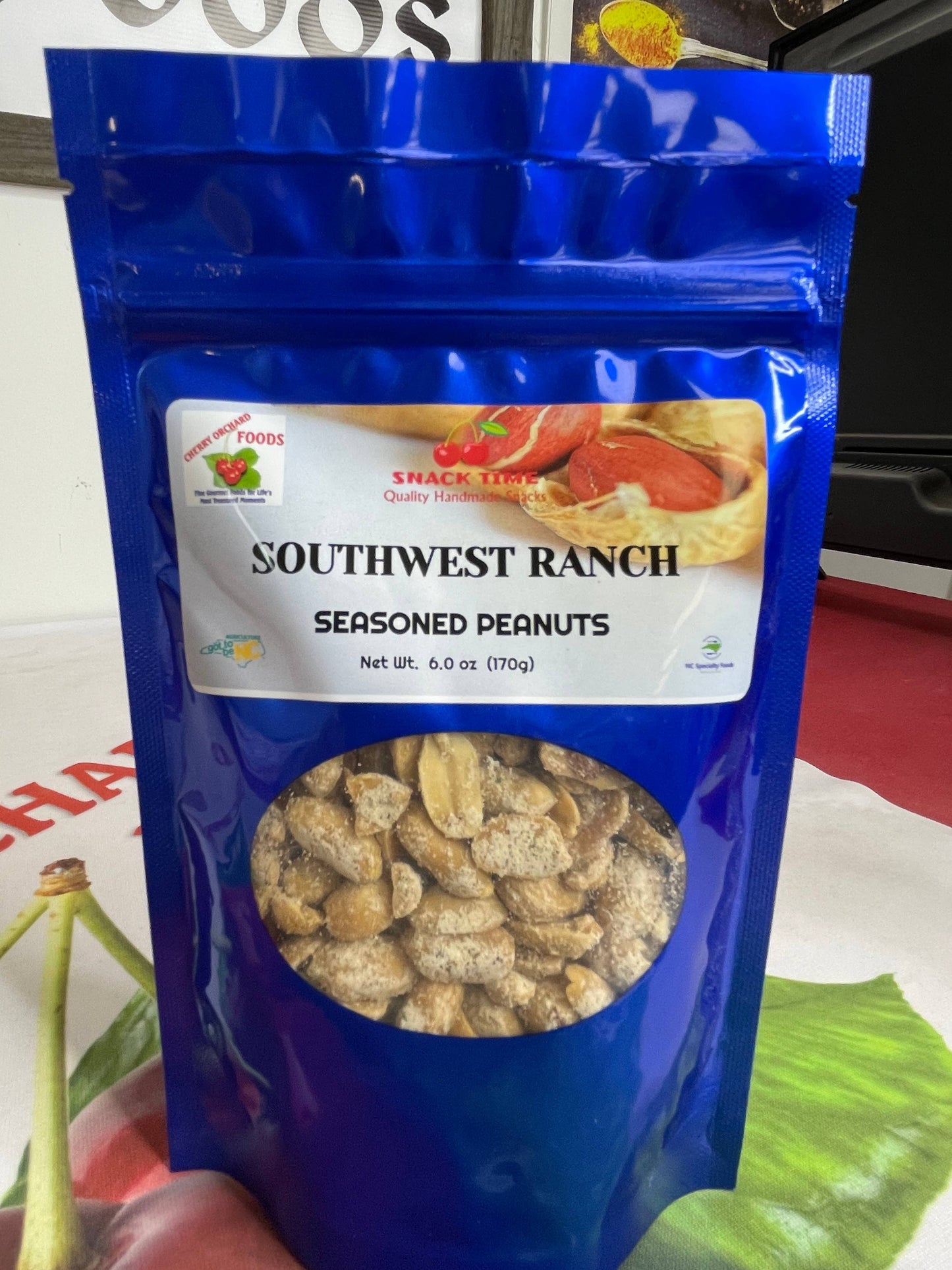 Cherry Orchard Foods - Snack Time Seasoned Peanuts **ALL NEW RECIPE**