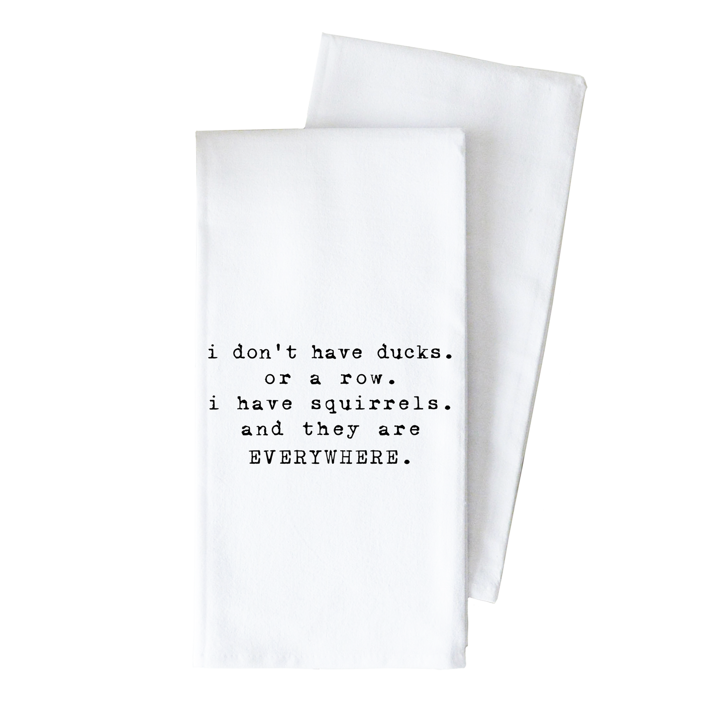 Porter Lane Home - Squirrels Tea Towel