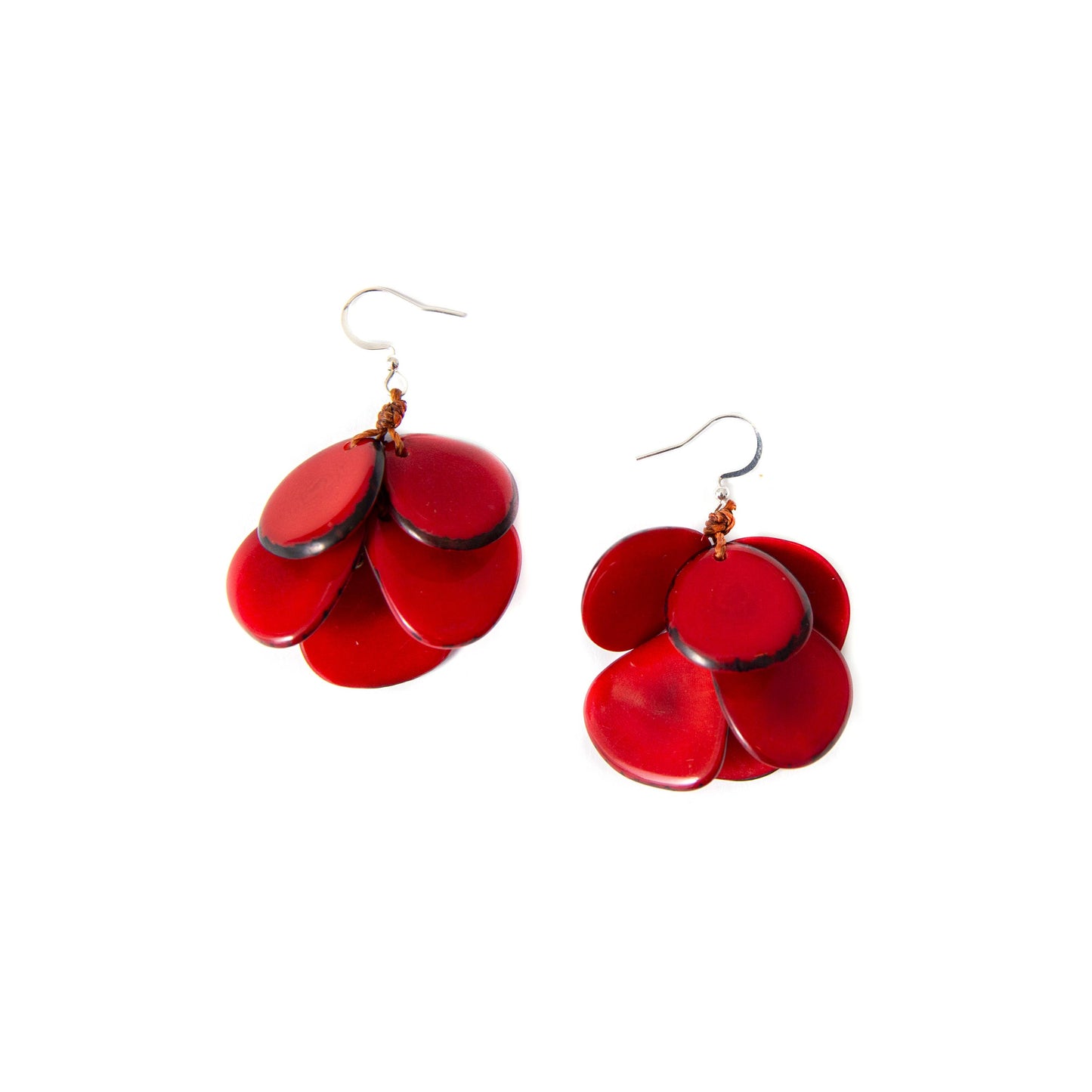 Organic Tagua Jewelry - Mariposa Earrings