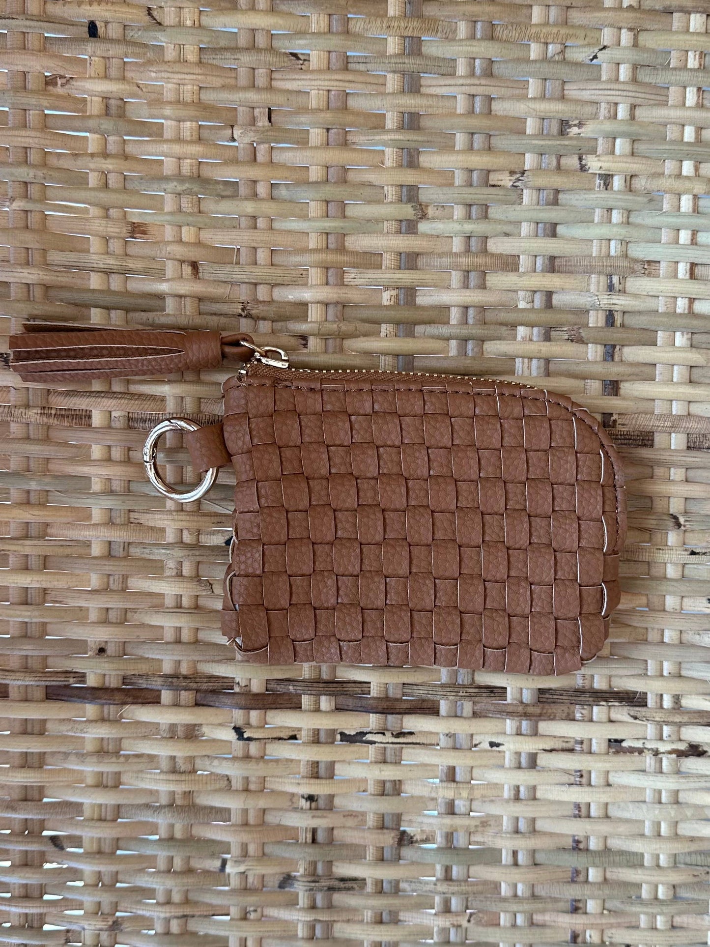 Hart & Lux - Bailey Checkered Keychain Wallet