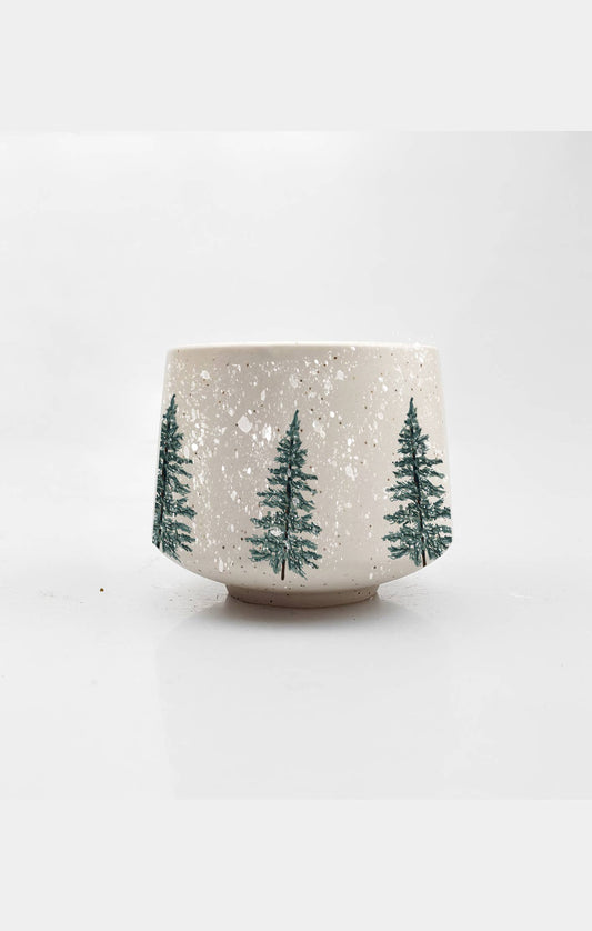 Artsy Em - Snowy Trees cup