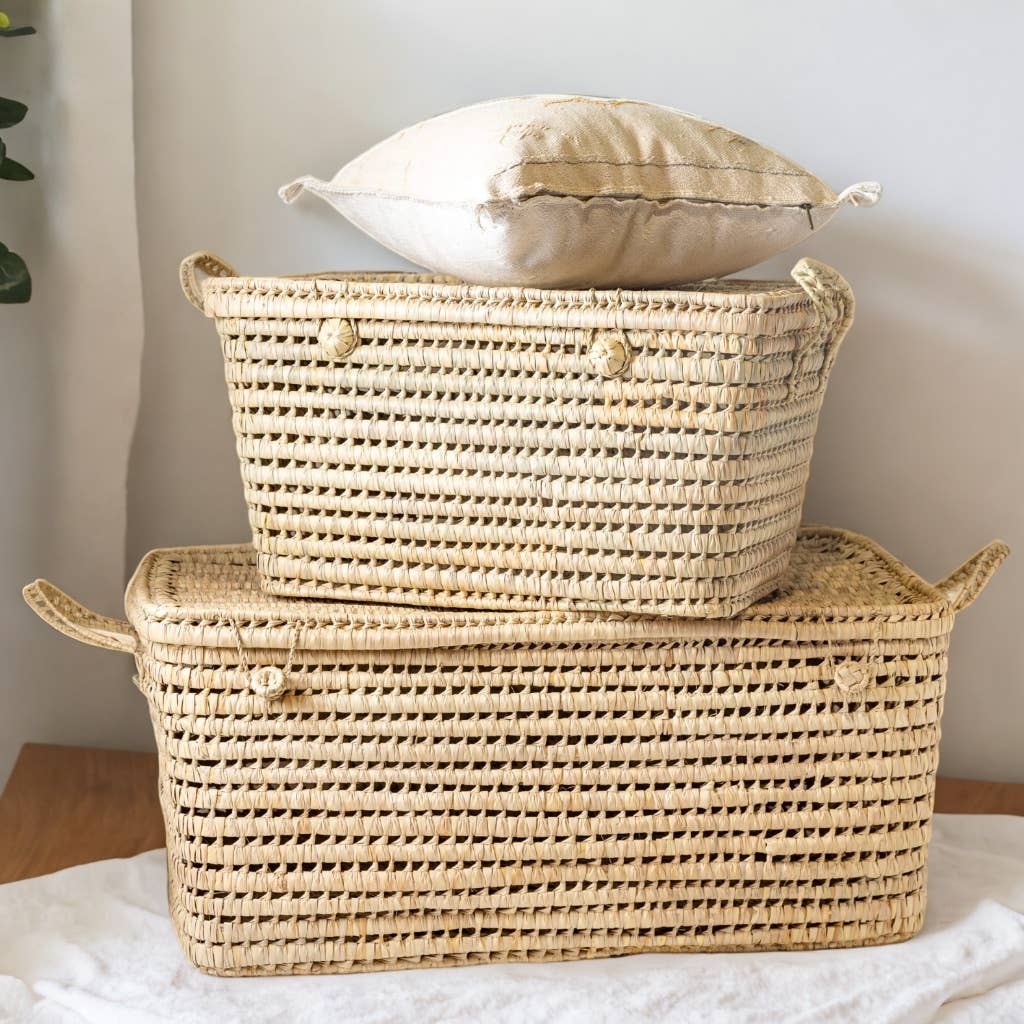 Gran Wholesale - Wicker Storage Trunk - Chest and Storage Basket