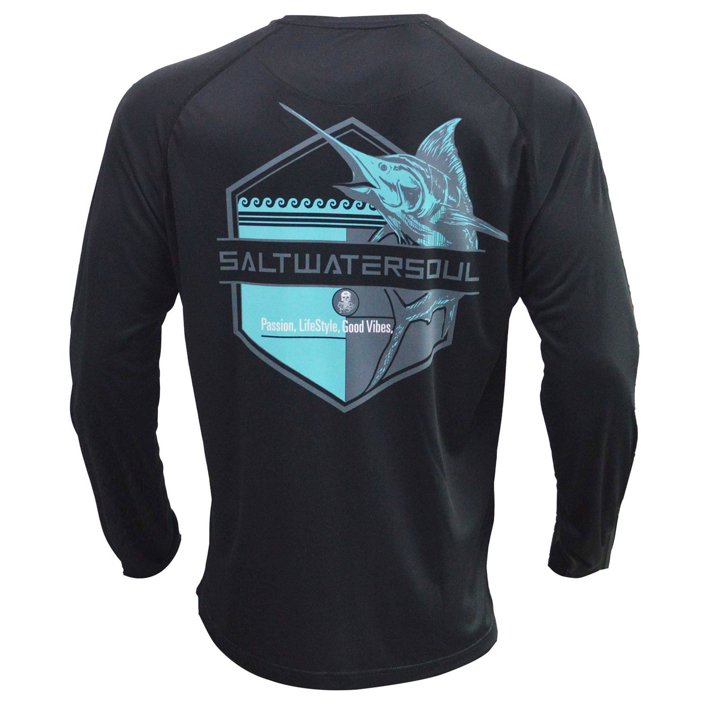 SALT WATER SOUL - Modern Marlin Performance Shirt