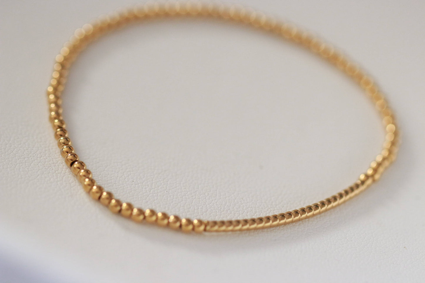 Deep South Originals, LLC - Golden Bar Beaded Bracelet ~ Deep South Originals