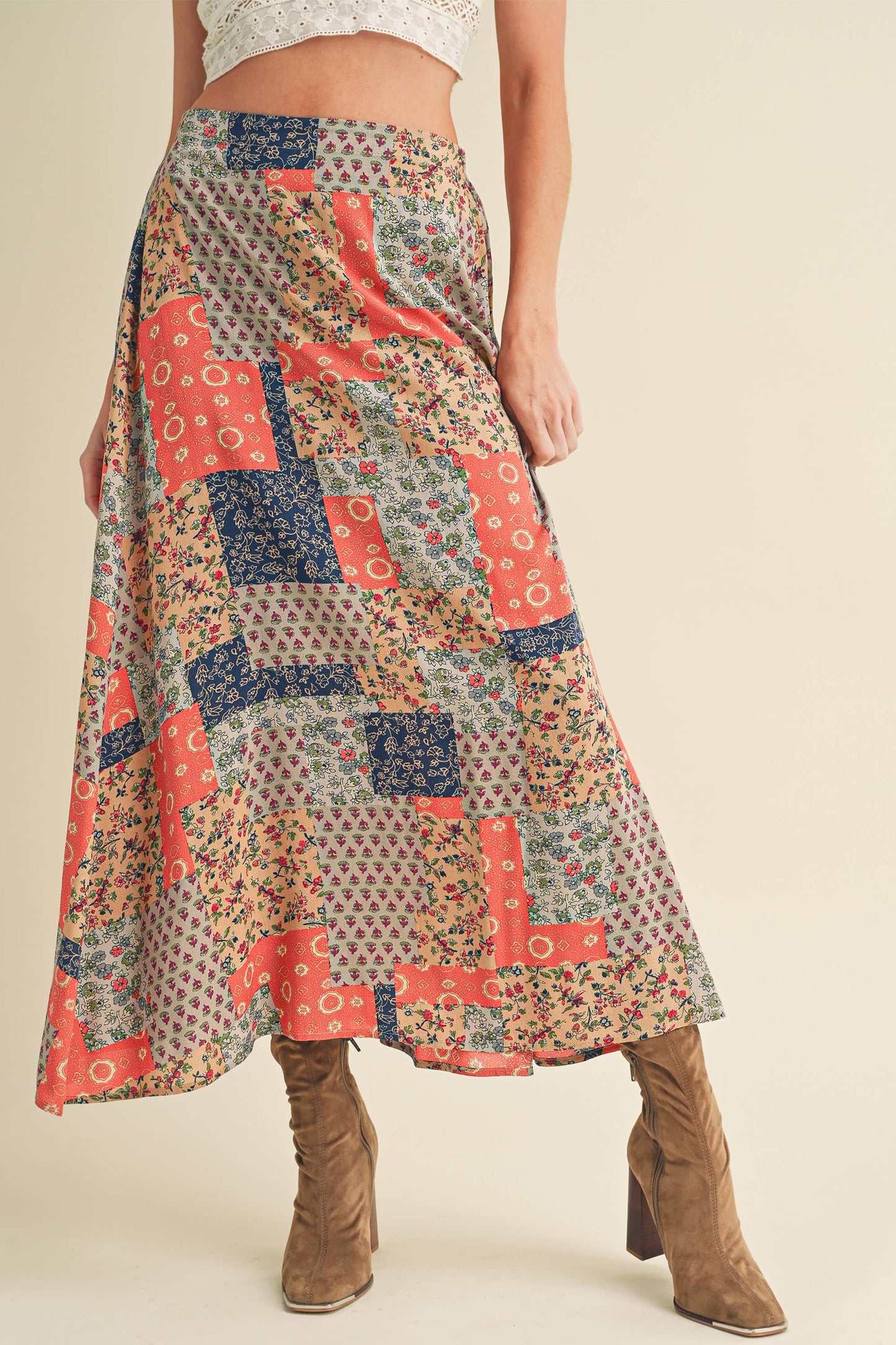 AEMI + CO - 773DN Bradyn Print Skirt 6