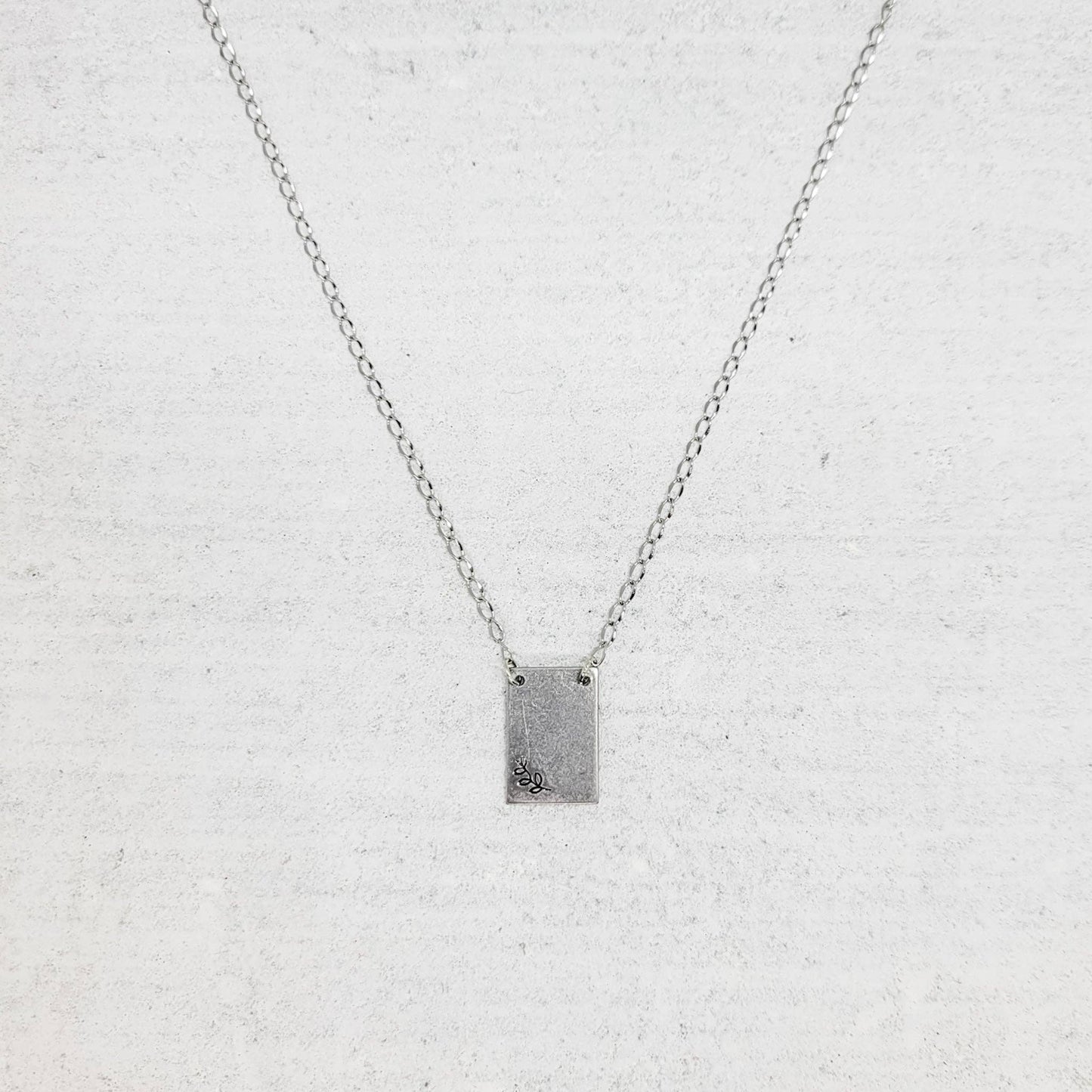 Hope + Vine - Abide Necklace - Silver