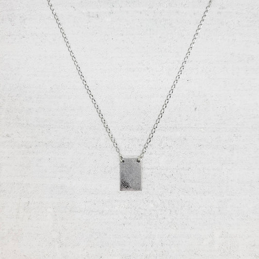 Hope + Vine - Abide Necklace - Silver