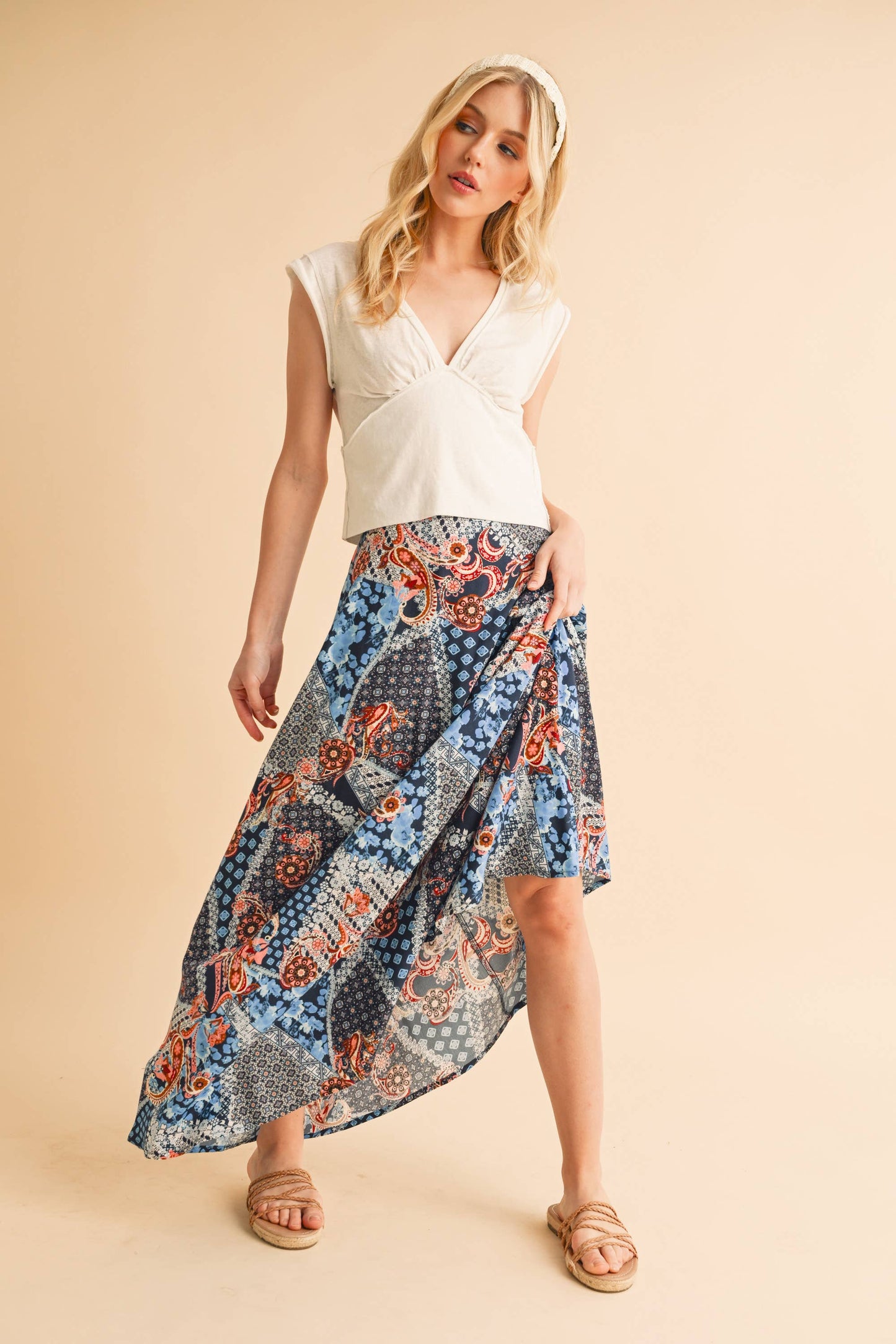 AEMI + CO - 773DN Bradyn Print Skirt 6
