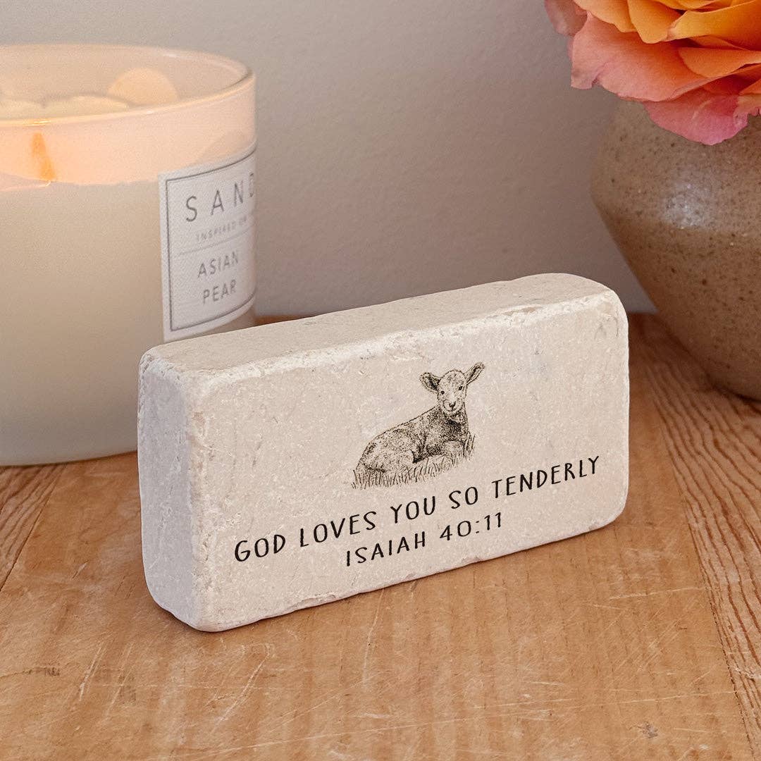 Twelve Stone Art - 592 | Isaiah 40:11