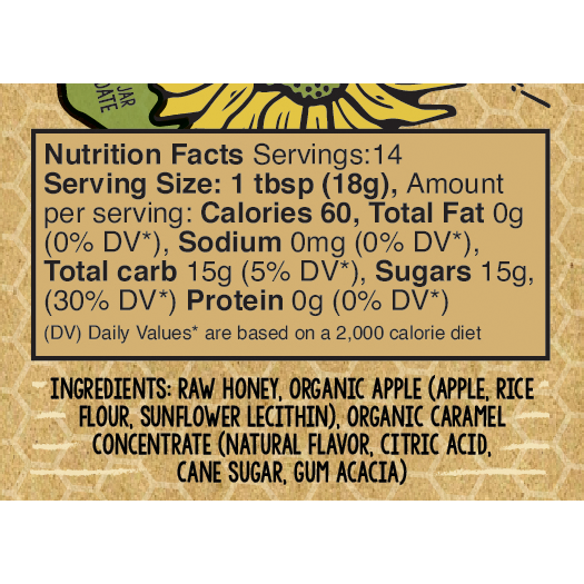 Messner Bee Farm - Caramel Apple Creamed Honey / 9oz. / Kansas City