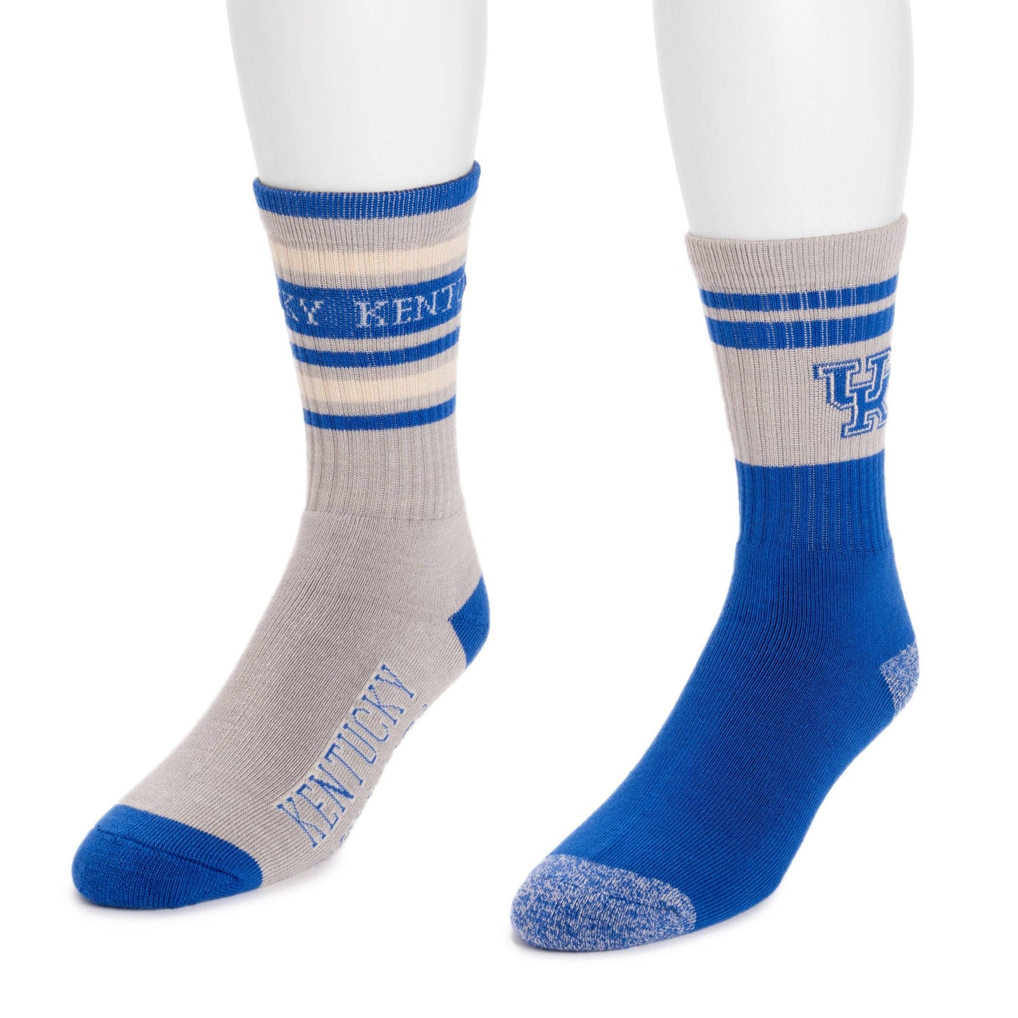Muk Luks - Kentucky Wildcats GameDay Unisex Crew Socks 2 Pack