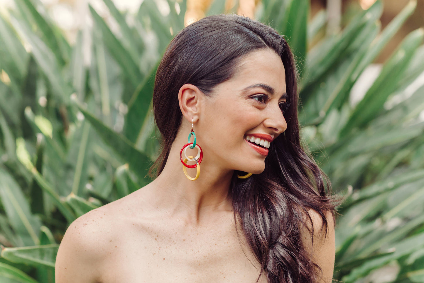 Organic Tagua Jewelry - Yazmine Earrings