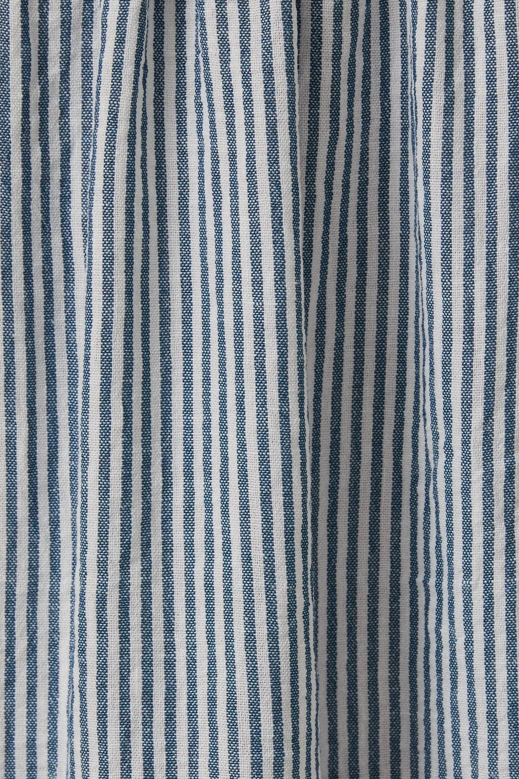 GILLI - V-NECK SLEEVELESS TIERED STRIPE MAXI DRESS
