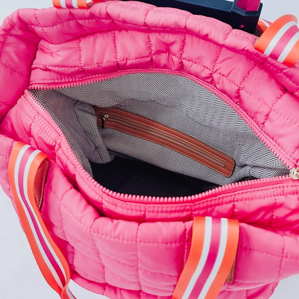 Pretty Simple - Tenley Quilted Tote Roller Bag