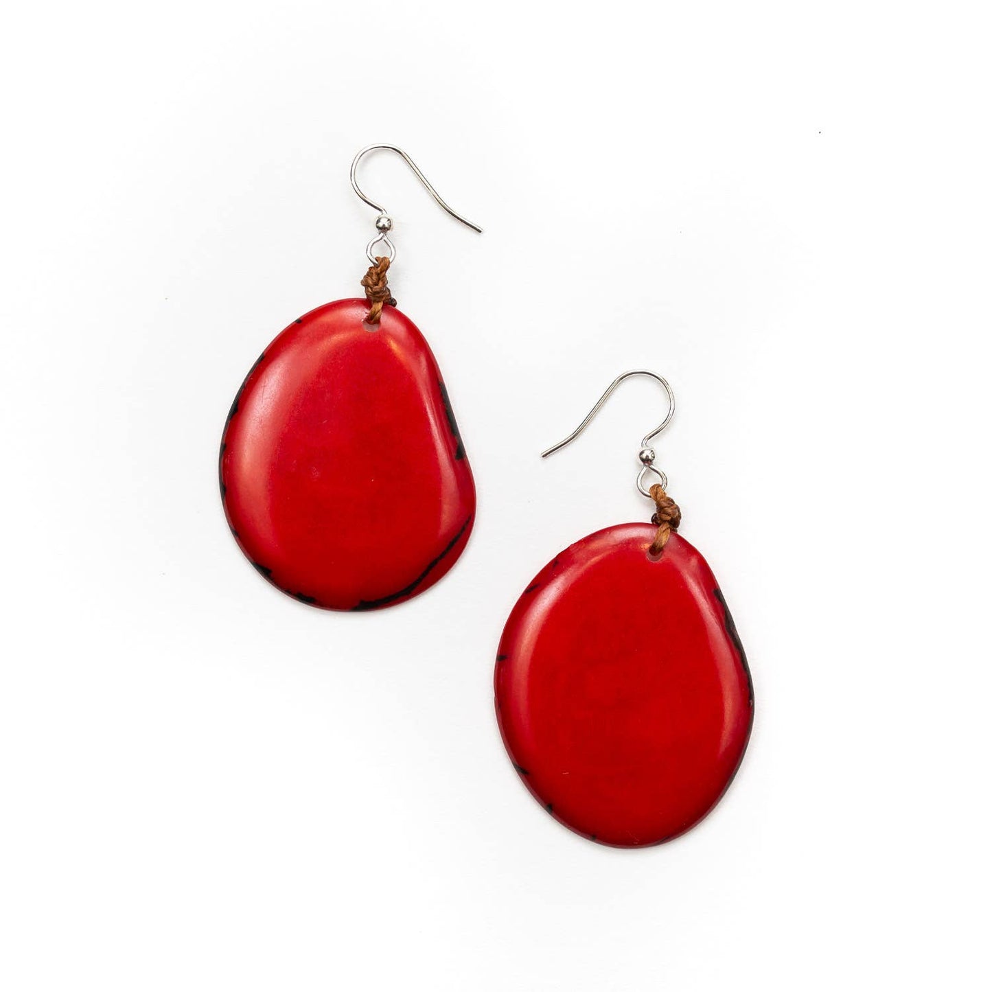 Organic Tagua Jewelry - Amigas Earrings