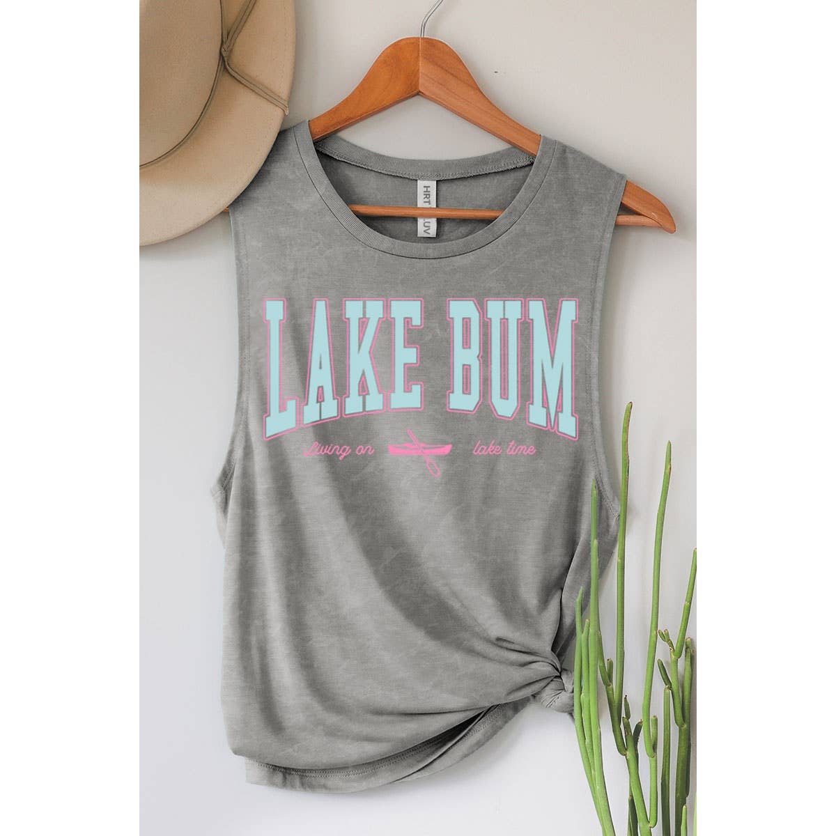 HRTandLUV - LAKE BUM  MINERAL GRAPHIC TANK TOP